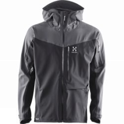 Haglofs Men's Touring Proof Jacket True Black / Magnetite